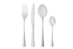 ARDESTO Cutlery set Gemini Hammered, 24pcs, stainless steel