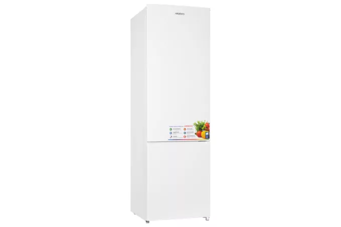 Refrigerator ARDESTO bottom freezer, 177×54.7×56.8, ref-198L, freez.-62L, 2doors, A+, ST, white