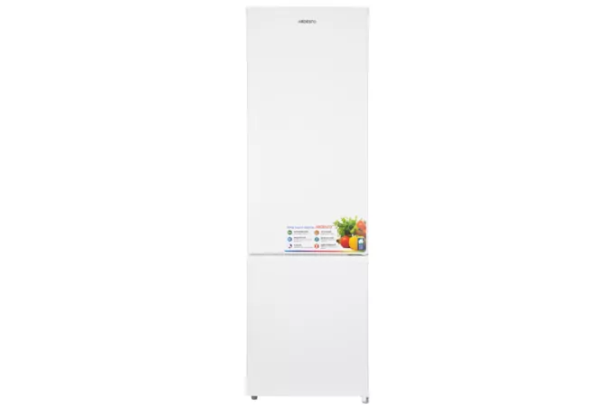 Refrigerator ARDESTO bottom freezer, 177×54.7×56.8, ref-198L, freez.-62L, 2doors, A+, ST, white