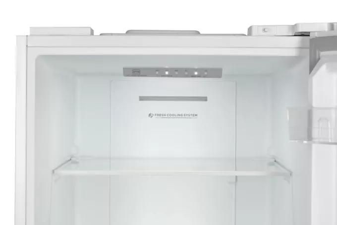Ref ARDESTO with bottom freezer, 180×54.5×63, ref-172L, freez.-87L, 2doors, A+, NF, fresh zone, white
