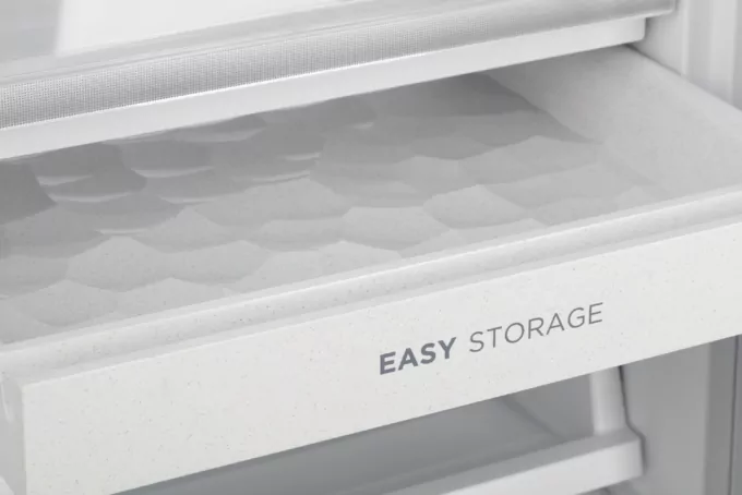 Ref ARDESTO with bottom freezer, 180×54.5×63, ref-172L, freez.-87L, 2doors, A+, NF, fresh zone, white