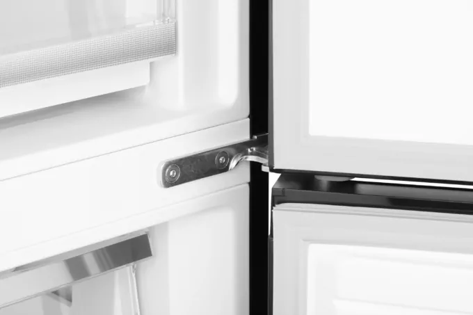 Ref ARDESTO with bottom freezer, 201.8×59.5×66, ref-256L, freez.-104L, 2doors, A+, NF, inv., display ext, fresh zone, black