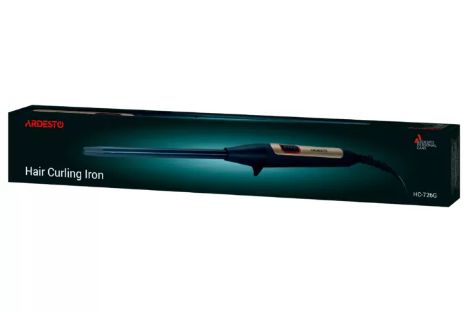 Ardesto  curling iron HC-726G, 35V, D -13mm, >200С, ceramics, black