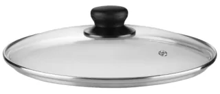 Кришка Ardesto Gemini Gourmet, 24см, термостійке скло, нержавіюча сталь, бакеліт