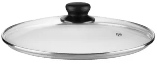 Кришка Ardesto Gemini Gourmet, 26см, термостійке скло, нержавіюча сталь, бакеліт