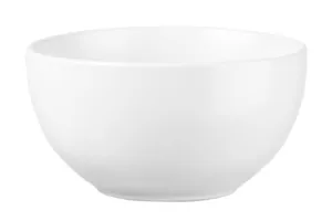 Ardesto Bowl Lucca White, 14cm, ceramics, white