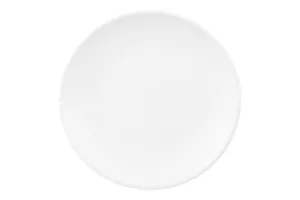Ardesto Dessert plate Lucca White, 19cm, ceramics, white