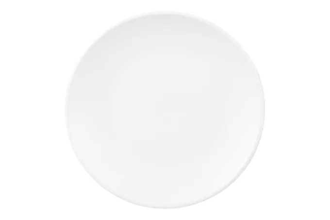 Ardesto Dessert plate Lucca White, 19cm, ceramics, white