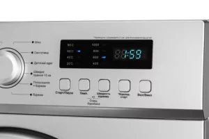 Пральна машина ARDESTO фронтальна, 6кг, 1000, А++, 44см, дисплей, сріблястий