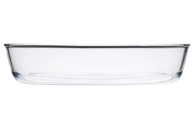 Ardesto Baking pan Black Mars, 30х21х6.5cm, borosilicate glass, oval, transparent