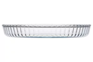 Ardesto Baking pan Black Mars, 27х3.5cm, borosilicate glass, round, transparent