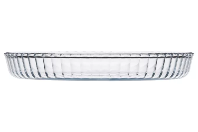 Ardesto Baking pan Black Mars, 27х3.5cm, borosilicate glass, round, transparent