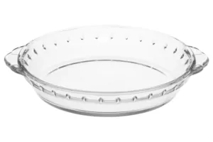 Ardesto Baking pan Black Mars, 22х4.5cm, borosilicate glass, round, transparent