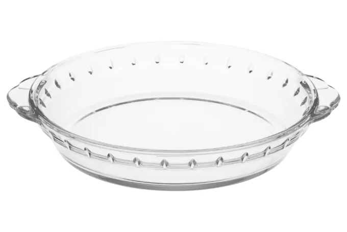 Ardesto Baking pan Black Mars, 22х4.5cm, borosilicate glass, round, transparent