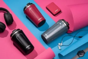 ARDESTO Термокухоль Urban 380 мл, червоний, нержавіюча сталь