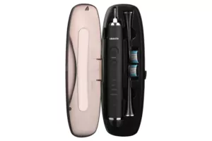 Щетка зубная электр. Ardesto ETB-211B, 40т. колеб/мин, насадок-5, футляр, IPX7, черный