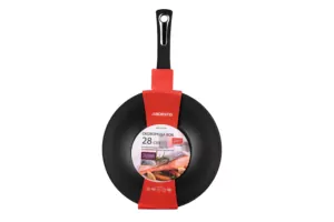 Ardesto WOK Fry pan Gemini Trento, 28cm, aluminium, black
