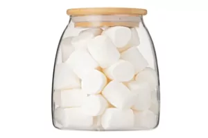 Jar ARDESTO Fresh Classic 1000 ml, glass, bamboo AR1310BC