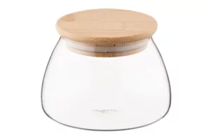 Jar ARDESTO Fresh Classic 500 ml, glass, bamboo AR1350BC