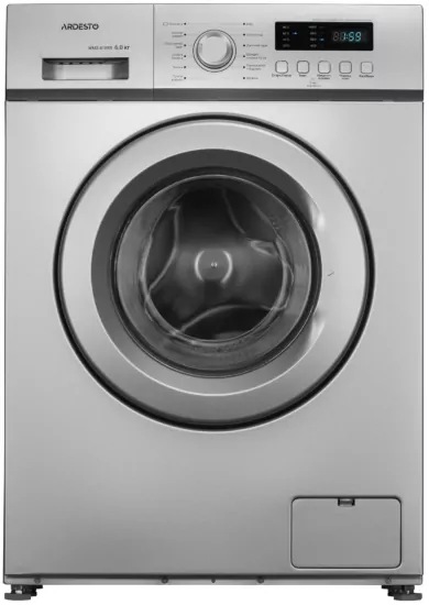 Пральна машина ARDESTO фронтальна, 6кг, 1000, А++, 44см, дисплей, сріблястий