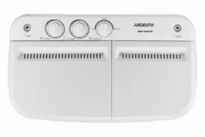 ARDESTO Пральна машина напівавтомат WMH-W60CPM, 6кг, 1350, 41см, Білий