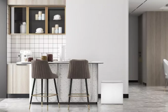 Ref ARDESTO mini, 49.2×47.2×45, 43L, A+, ST, silvery