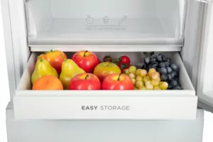 Ref ARDESTO with bottom freezer, 180×54.5×63, ref-172L, freez.-87L, 2doors, A+, NF, fresh zone, white