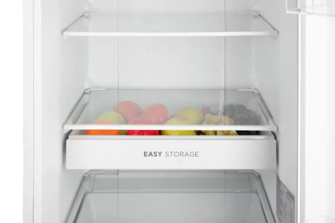 Ref ARDESTO with bottom freezer, 180×54.5×63, ref-172L, freez.-87L, 2doors, A+, NF, fresh zone, white