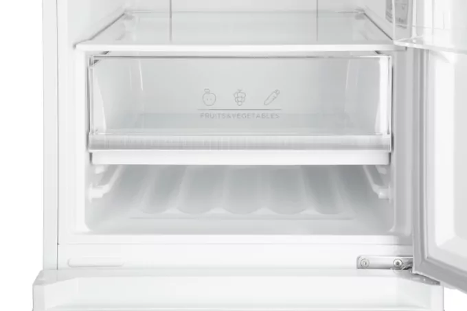 Ref ARDESTO with bottom freezer, 180×54.5×63, ref-172L, freez.-87L, 2doors, A+, NF, fresh zone, white