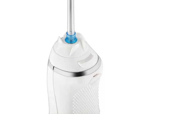 Іригатор ARDESTO портативний, чаша 300 мл, Li-ion акум. в компл., чохол, 7 насадок, білий