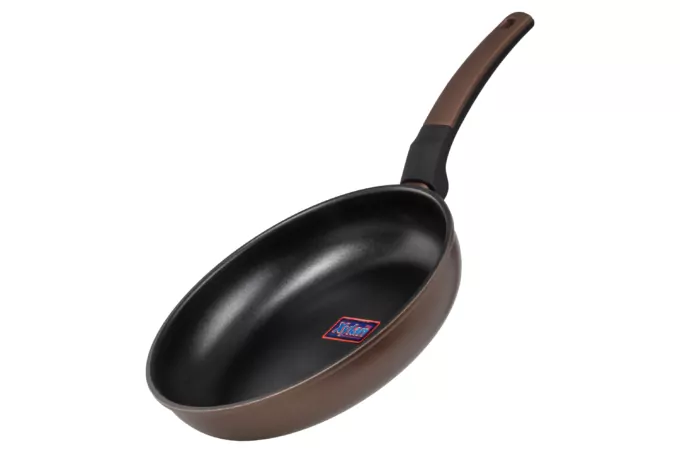 Ardesto Fry pan Gemini Foggia, 28cm, aluminium, brown