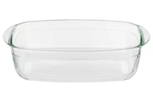 Ardesto Baking pan with lid  Black Mars, 32.5х19.6х13.4cm, borosilicate glass, rectangular, transparent