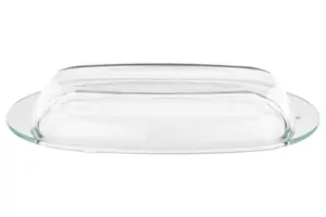 Ardesto Baking pan with lid  Black Mars, 32.5х19.6х13.4cm, borosilicate glass, rectangular, transparent