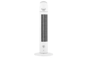 Вентилятор ARDESTO колонный, 90см, 50Вт, пульт ДУ, дисплей, черно-белый