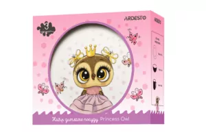Набор детской посуды ARDESTO Princess owl 3 пр., фарфор AR3453OS