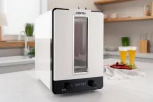 Сушарка для продуктів Ardesto 550Вт, піддонів – 10+1×3см, макс – 70°С, сітка для ягід, пластик, білий