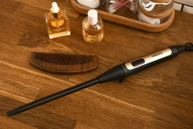 Ardesto  curling iron HC-726G, 35V, D -13mm, >200С, ceramics, black