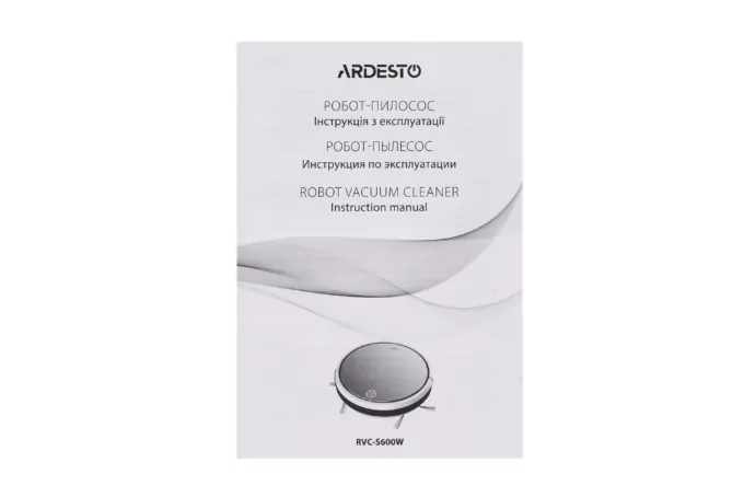 Robotic vacuum cleaner ARDESTO RVC-S600W