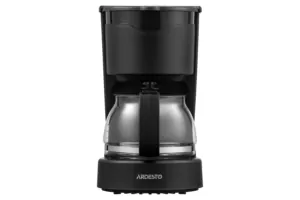 Ardesto coffee maker drip 0.6l, ground, silver-black
