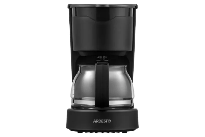 Ardesto coffee maker drip 0.6l, ground, silver-black
