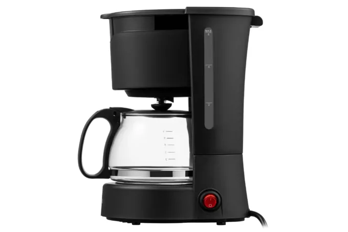 Ardesto coffee maker drip 0.6l, ground, silver-black