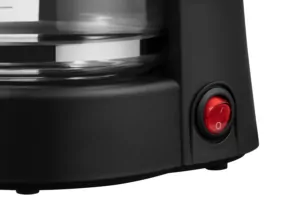 Ardesto coffee maker drip 0.6l, ground, silver-black