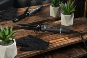 Плойка Ardesto HC-730G, 45Вт, D -32mm, 90-180C, кераміка, чорний