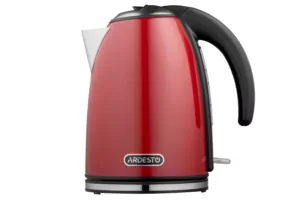 Электрочайник Ardesto 1.7л, Strix, металл, глянец красный