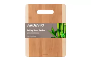 ARDESTO Дошка кухонна Midori, 28*22*0.9 см, бамбук
