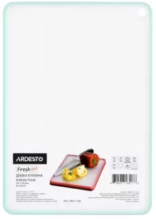 ARDESTO Дошка кухонна Fresh, 205х290х7 мм, голубий тіфані, пластик