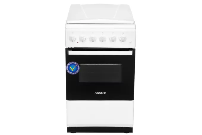 Плита ARDESTO комбі, 52л, 50×60см, форсунки LPG (підключення газового балона), білий