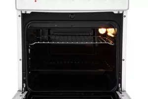 Плита ARDESTO комби, 52л, 50×60см, подсветка, форсунки LPG (подключение газового балона), белый