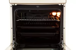 Плита ARDESTO комбі, 52л, 50×60см, конвекція, чавун, підсвічування, форсунки LPG (підключення газового балона), сріблястий