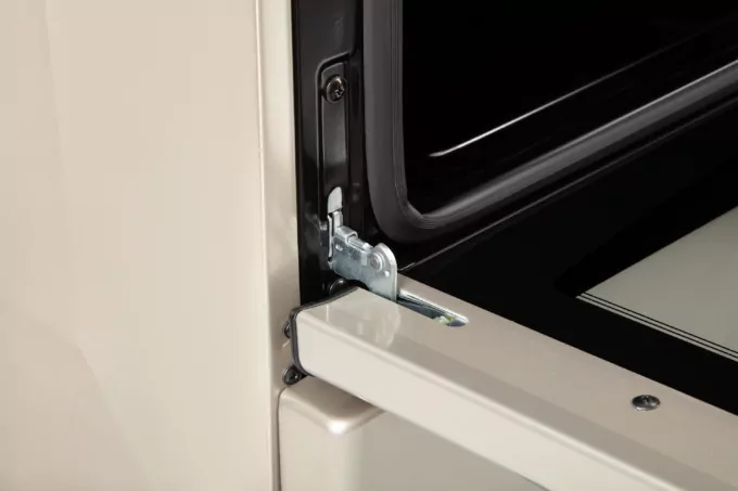 Плита ARDESTO комбі, 52л, 50×60см, конвекція, чавун, підсвічування, форсунки LPG (підключення газового балона), сріблястий